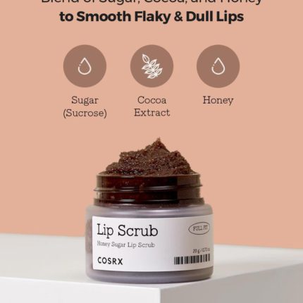 cosrx lip scrub full fit honey sugar lip