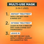 Garnier - Ultimate Blends Hair Food Papaya 3-in-1 Damaged Hair Mask Treatment - 400ml - Image 3