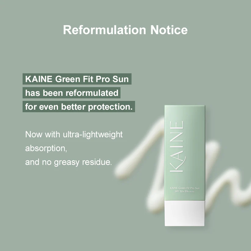 1000px_F_09923165-5a15-4467-85fa-6d92c81f1f9c Kaine - Green Fit Pro Sun SPF 50+ PA++++ - 55ml - Image 1