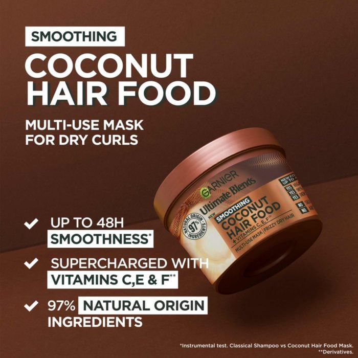 Coconut Image garnier ultimate blends hair food coconut 3