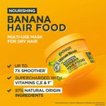 Garnier - Ultimate Blends Hair Food Banana 3-in-1 Dry Hair Mask Treatment - 400ml - Image 2