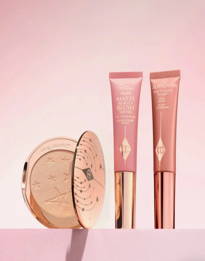 charlotte tilbury hollywood blush and glow