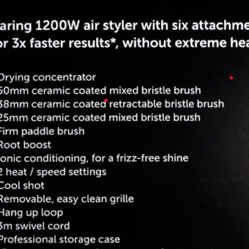 Home Remington - Blow Dry And Style Caring 1200w Airstyler - AS7700 is a Remington 1200W hair tool, helping dry and shape hair with one styling device. - Lavishta