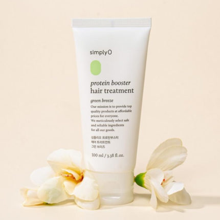 simplyo protein booster hair treatment green