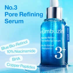 numbuzin no 3 blue bio retinol pore refining