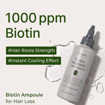 simplyo biotin ampoule for hair loss 100ml
