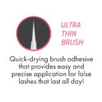 Absolute New York - 5d Eyelash Brush Adhesive - Fast Drying - Image 4