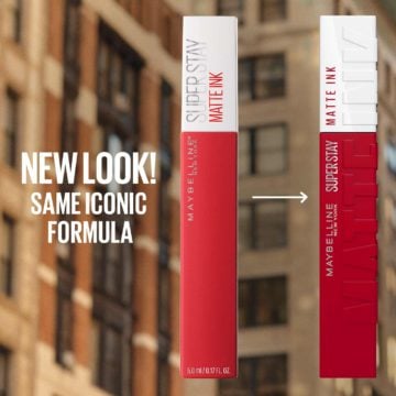Home Maybelline - Super Stay Matte Ink Liquid Lipstick is a matte liquid lipstick with a broad confirmed shade range, helping create defined lip looks from soft everyday color to bold statement tones. - Lavishta