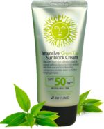 3W CLINIC - Intensive Green Tea Sunblock Cream SPF50 PA+++ - 70ml - Image 4