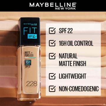 Maybelline - Fit Me Matte + Poreless Foundation