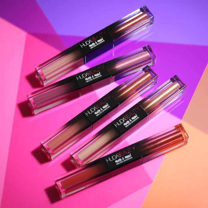 6532c02321e0640cdf1f3f61-huda-beauty-matte-metal-melted Huda Beauty - Matte & Metal Melted Double Ended Liquid Eyeshadows is a variable eyeshadow with confirmed color options for creating matte-to-metal eye looks. - Lavishta