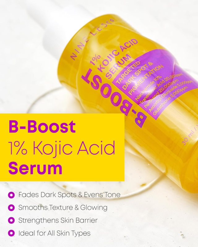 nineless b boost 1 percent kojic acid serum