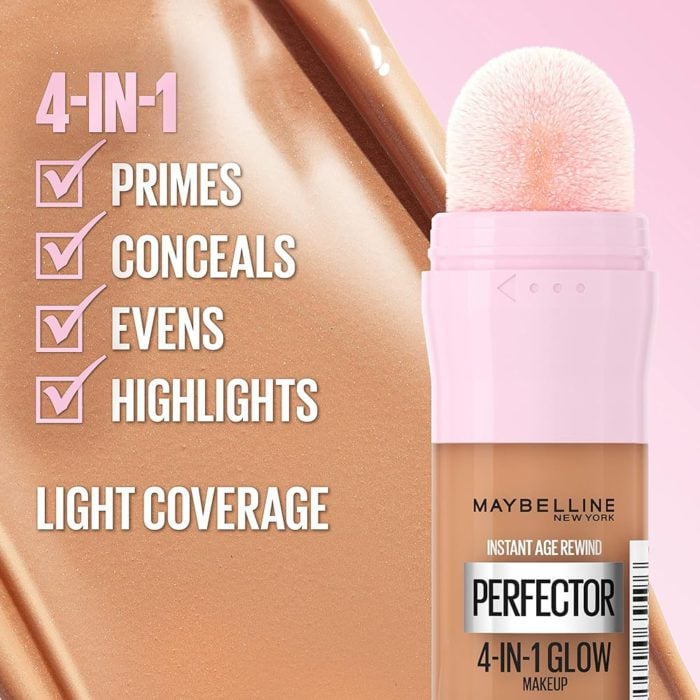 91NwdJEZk5L._SL1000_ Maybelline - Instant Age Rewind Perfector® 4-In-1 Glow Makeup - Image 1
