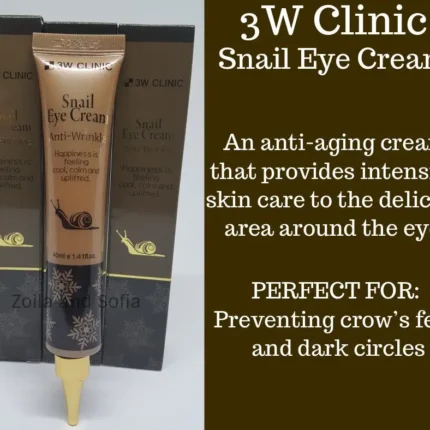 3W CLINIC - Clinic Snail Eye Cream - 40ml