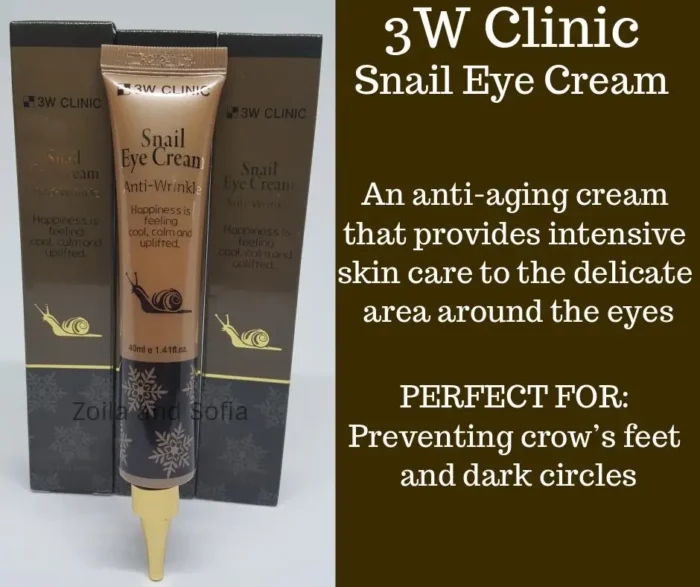 Clinic Snail Eye Cream 1 3W CLINIC - Clinic Snail Eye Cream - 40ml - Image 1