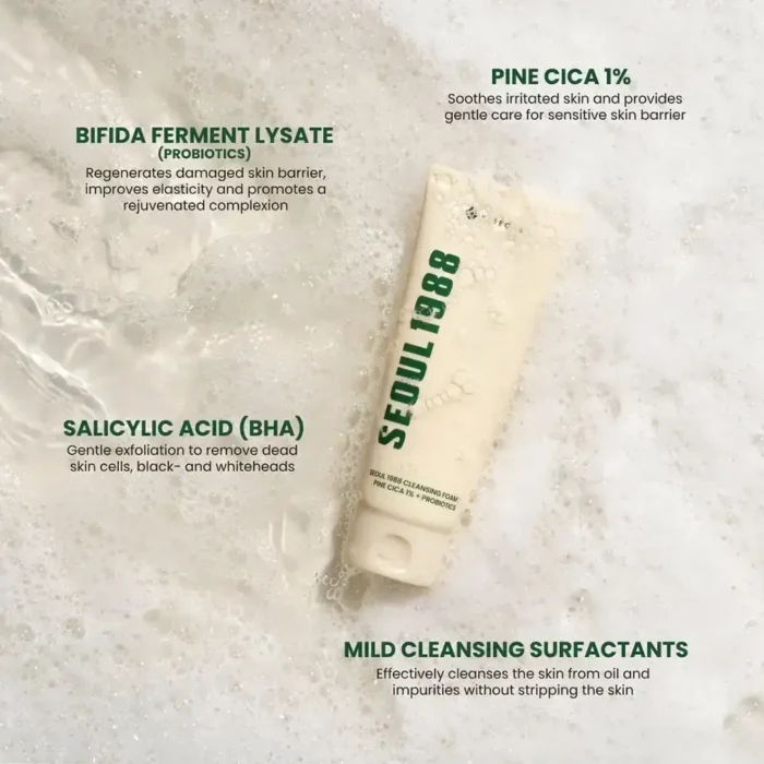 KSECRET-Cleansing-Foam ksecret seoul 1988 cleansing foam pine cica 1