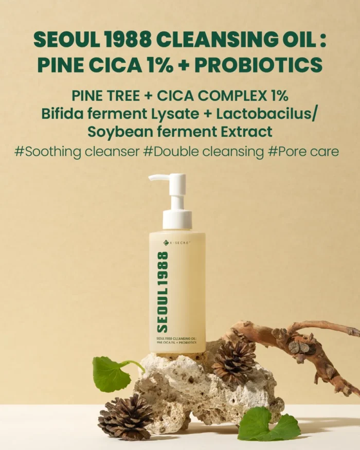 KSECRET-SEOUL-1988-Cleansing-Oil-Pine-Cica-Probiotics-200m ksecret seoul 1988 cleansing oil pine cica 1
