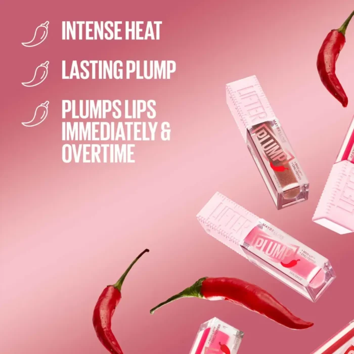 Maybelline-Lifter-Plump-Lip-Plumping-Gloss-Peach-fever-cover Maybelline - Lifter Plump Lip Gloss - Image 1