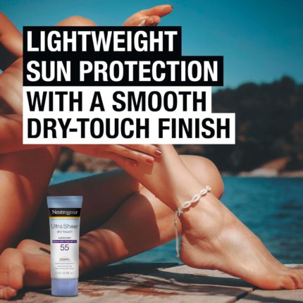 neutrogena ultra sheer dry touch sunscreen 55