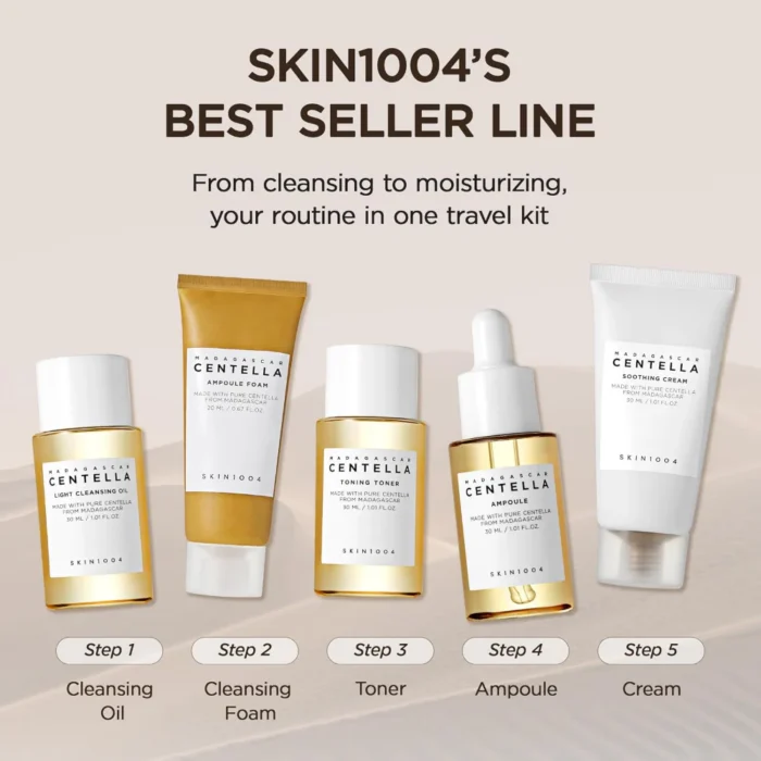 SKIN0043-4 skin1004 madagascar centella travel kit
