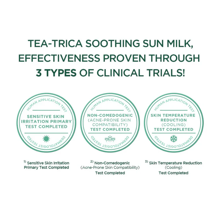 SKIN1004 - Madagascar Centella Tea-Trica Soothing Sun Milk - 50ml - Image 3