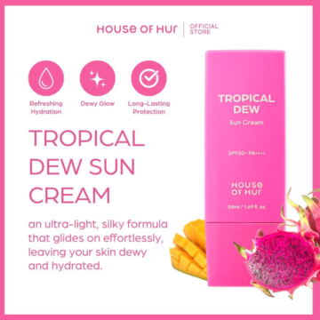 house of hur tropical dew sun cream 50ml