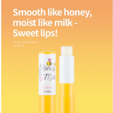 apieu honey and milk lip balm 3 3g