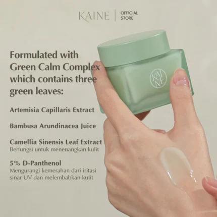 kaine green calm aqua cream
