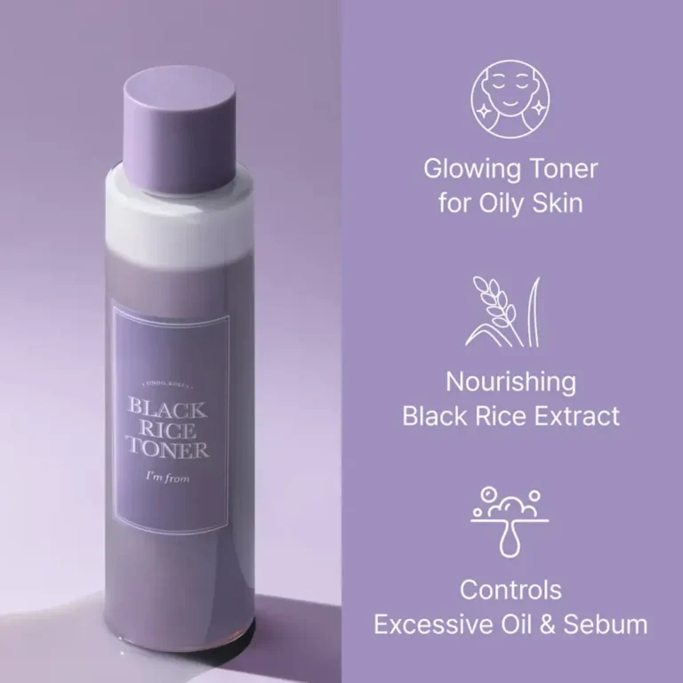 i m from black rice toner