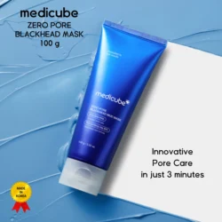 medicube zero pore blackhead mud mask 100g