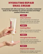 KSECRET - Seoul 1988 Cream : Snail Mucin 93% + Rice - 100ml - Image 4