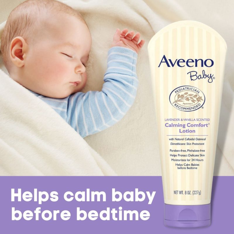 aveeno baby calming comfort lotion 227g