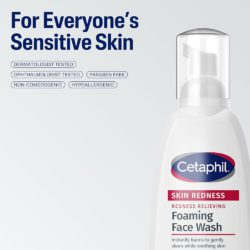 cetaphil redness relieving foaming face wash