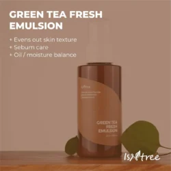 isntree green tea fresh emulsion 120ml