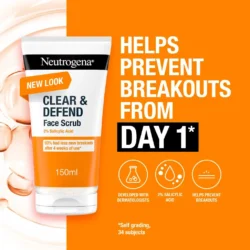 neutrogena clear and defend 2 percent