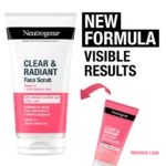 Neutrogena - Clear & Radiant Daily Face Scrub - 150ml - Image 2