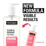 Neutrogena - Clear & Radiant Face Wash with Vitamin C - 200ml - Image 2