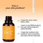 COS DE BAHA - Vitamin C Facial Serum With Msm (Vm) - 30ml - Image 2