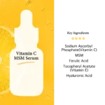 COS DE BAHA - Vitamin C Facial Serum With Msm (Vm) - 30ml - Image 4