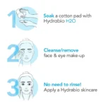 Bioderma - Hydrabio H2O Micellar Water- Face Cleanser and Makeup Remover - 100ml - Image 3