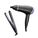 Remington - Style Essentials Gift Set with 2000W Hair Dryer and Thin Plate Straightener - d3016gp - Image 3