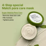 Some By Mi - Super Matcha Pore Clean Clay Mask - 100g - Image 5