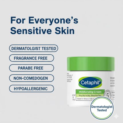 cetaphil moisturising cream dry to very dry