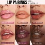 Huda Beauty - Fauxfiller Extra Shine Lip Gloss - Image 5