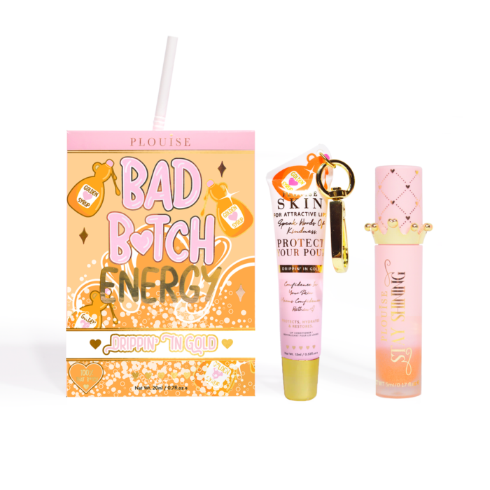 P Louise - Bad Bitch Energy Lip Duo - Golden Syrup P Louise - Bad Bitch Energy Lip Duo - Image 1