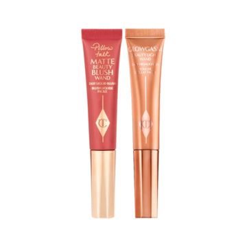 Charlotte Tilbury - Glow & Blush Beauty Wand Kit - Pillow Talk Medium