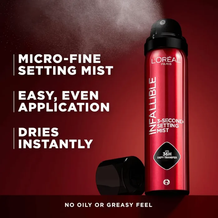 Loreal - Infallible 3-Second Setting Mist Spray - Loreal - Infallible 3-Second Setting Mist Spray - Image 1