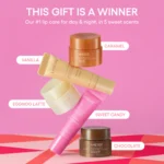 Laneige - Midnight Minis Lip Glowy Balm and Lip Sleeping Mask Gift Set - Image 4