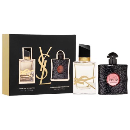 yves saint laurent mini black opium and libre