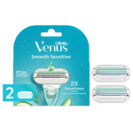 Gillette Venus - Smooth Sensitive Women's Razor - 1 Handle + 2 Blade Refills